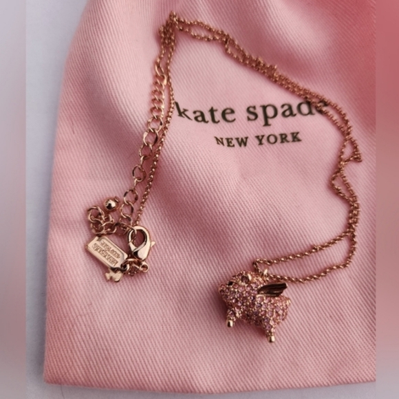 Flying Pink Piggy Necklace - Picture 13 of 16